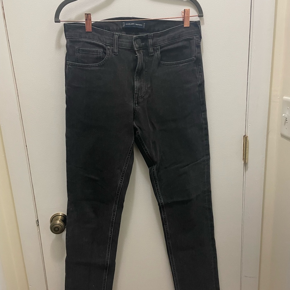 Everlane Men's Dark Gray Skinny Jeans